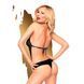 Боди с глубоким декольте Penthouse - Perfect Lover Black L/XL