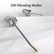 Уретральний зонд LOCKINK SEVANDA Vibrating & E-stim Metal Urethral Sounding White 6 мм - фото товару