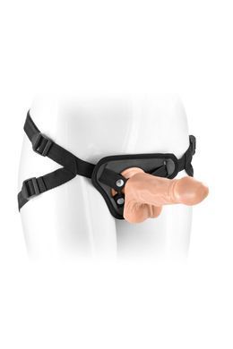 Страпон Real Body Mike (длина 13 см; диаметр 3,8 см) - фото