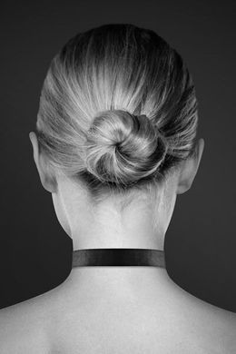 Чокер с замочком-сердечком Bijoux Pour Toi HEART LOCK Black
