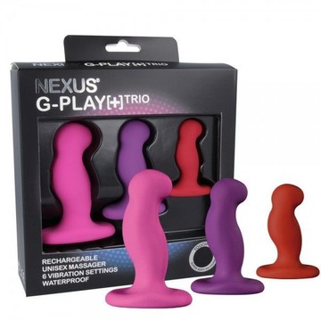 Набір вібромасажерів простати Nexus G-Play Trio Plus - фото