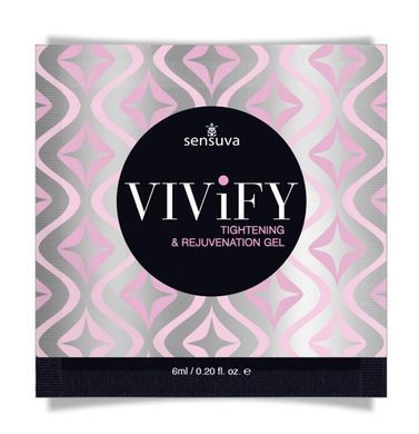 Саше сужающего геля Sensuva Vivify Tightening & Rejuvenation (6 мл)