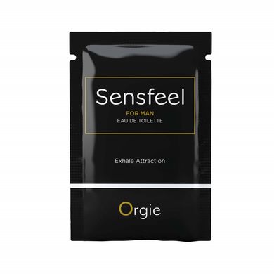 Туалетна вода з феромонами для чоловіків+афродизіак Orgie SENSFEEL 1 мл