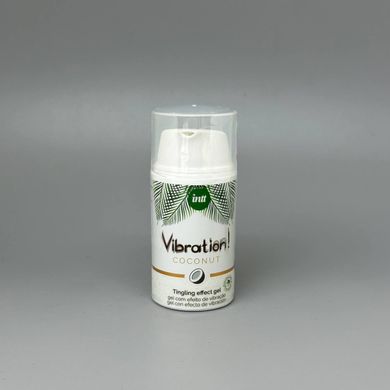 Intt Vibration Coconut Vegan - жидкий вибратор (15 мл) - фото