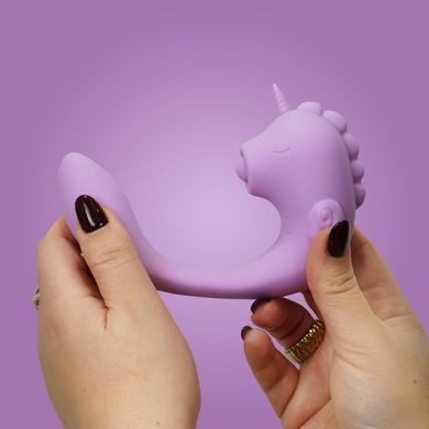 Вибратор-единорожка Unihorn C Horse Marina Lilac - фото