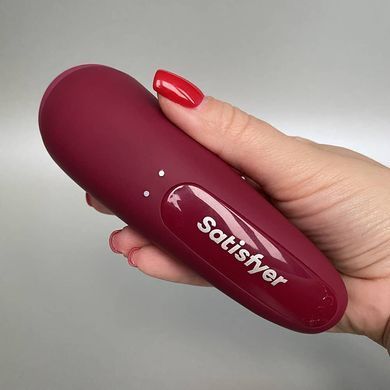 Вакуумний кліторальний смарт-стимулятор Satisfyer Curvy 1 + Rose Red - фото