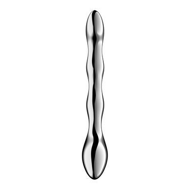 Двосторонній металевий фалоімітатор Satisfyer Cosmic Crest 2 (20,5 см) - фото