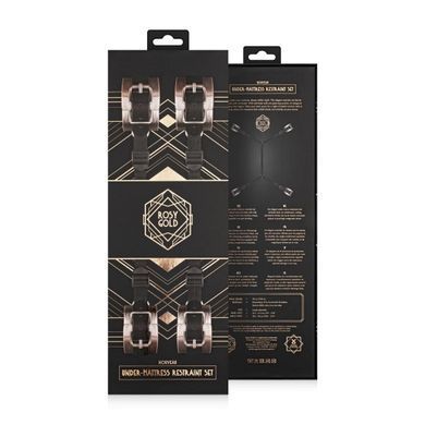 Фіксатор рук і ніг для ліжка Rosy Gold Under-Mattress Restraint Set - фото