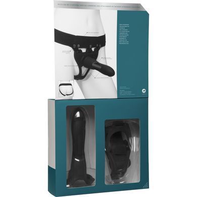 Страпон Doc Johnson Body Extensions &ndash; Be Strong (длина 19,1 см; диаметр 4,45 см) - фото
