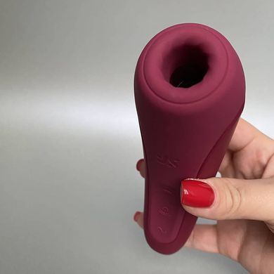 Вакуумний кліторальний смарт-стимулятор Satisfyer Curvy 1 + Rose Red - фото