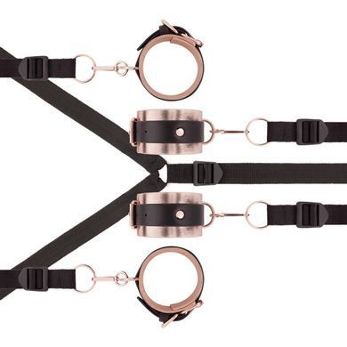 Фіксатор рук і ніг для ліжка Rosy Gold Under-Mattress Restraint Set - фото