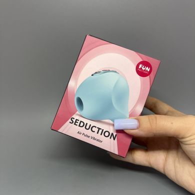 Вакуумний кліторальний стимулятор Fun Factory Seduction Ice Blue - фото