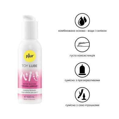 Крем-лубрикант для игрушек pjur Toy Lube (100 мл) - фото