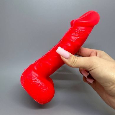 Свеча в виде члена Pure Bliss BIG Red красная