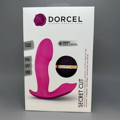 Выбратор-бабочка с подогревом, голосовым управлением и пультом ДУ Dorcel Secret Clit - фото