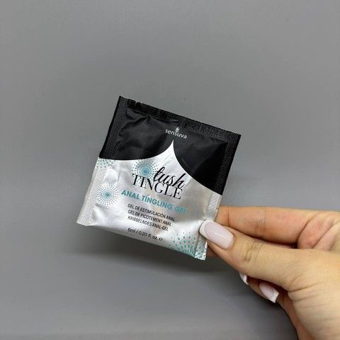 Саше Стимулирующий анальный гель Sensuva Tush Tingle (6 мл)