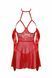 Сорочка и трусики Noir Handmade Kissable Sexy Kiss Babydoll Red S/M