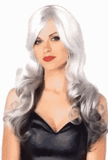 Парик Leg Avenue Allure Multi Color Wig Grey/Black