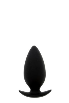 Анальная пробка BOOTYFUL XTRA Black (4,5 см) - фото