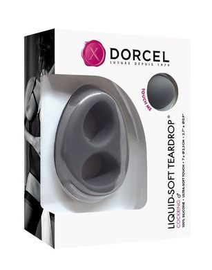 Эрекционное кольцо Dorcel Liquid-Soft Teardrop - фото