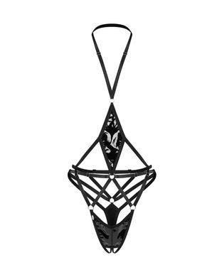 Эротическое боди Obsessive Keira Lise crotchless teddy S/M