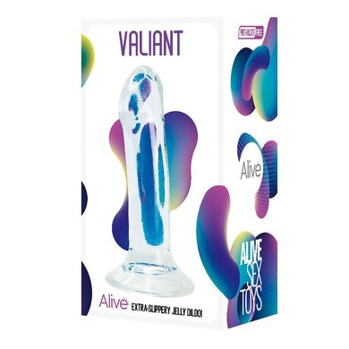 Фаллоимитатор Alive Valiant Jelly Dildo (18 см) - фото