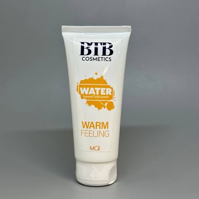 BTB WARM FEELING - розігріваюча змазка на водній основі 100 мл - фото