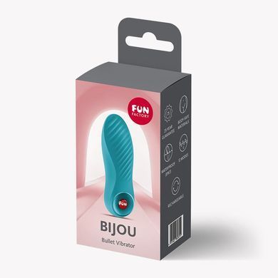 Вібропуля Fun Factory Bijou Aquamarine - фото