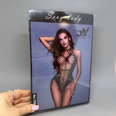 Еротичне бод-сітка з халтером JSY 7956 One Size, Чорний, One size