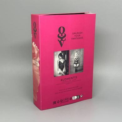 Эротическое боди Obsessive Blomentis crotchless teddy XS/S