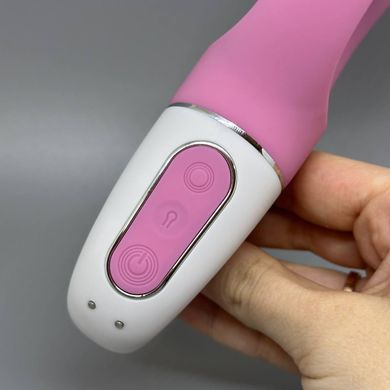 Satisfyer Air Pump Bunny 2 - вібратор-кролик з надувною головкою - фото