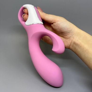 Satisfyer Air Pump Bunny 2 - вібратор-кролик з надувною головкою - фото