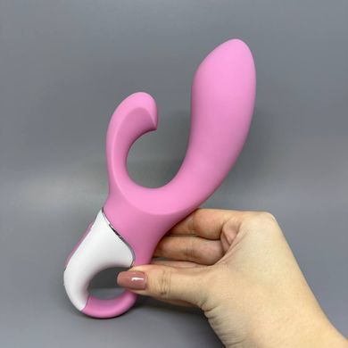 Satisfyer Air Pump Bunny 2 - вібратор-кролик з надувною головкою - фото