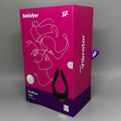 Satisfyer Endless Joy - вібратор для пар чорний - фото