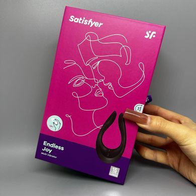 Satisfyer Endless Joy - вібратор для пар чорний - фото