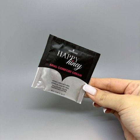 Саше Расслабляющий анальный крем Sensuva Happy Hiney (6 мл)