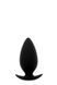 Анальна пробка BOOTYFUL XTRA Black (4,5 см) - фото товару