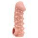 Насадка на пеніс з отвором для мошонки Kokos Cock Sleeve CS 010-L (пом'ята упаковка) - фото товару