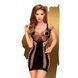 Платье с сюрреалистическим узором Penthouse Juicy Poison Black S/L
