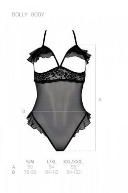 Боді Passion DOLLY BODY black S/M
