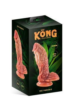 Фаллоимитатор Kong Silicone The Phoenix (18 см) - фото
