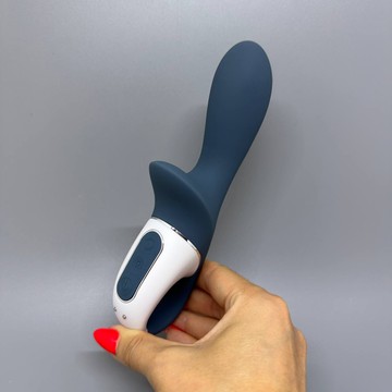 Satisfyer Air Pump Booty 2 анальний вібратор із надувною головкою (3,5- 4,5 см)