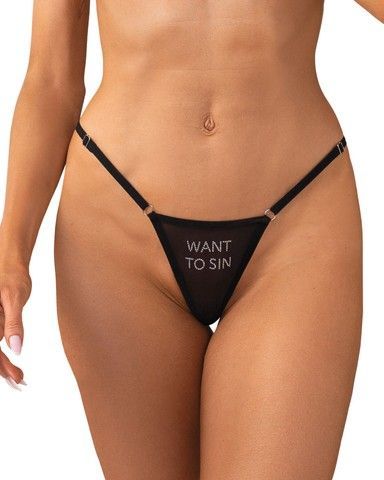Трусики Obsessive Violami Sin thong S/M