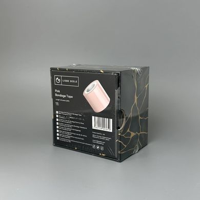 Скотч для бондажа Liebe Seele Bondage Tape Pink 25м рожевий