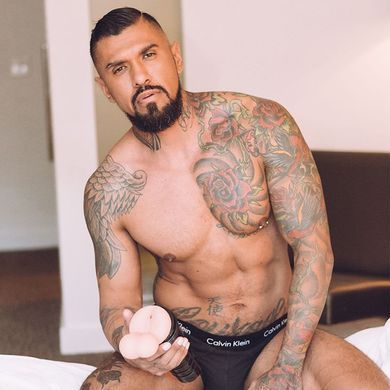 Анальный мастурбатор мужской анус с мошонкой Fleshlight FleshSack  - фото