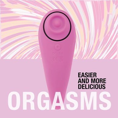 Стимулятор клитора FeelzToys FemmeGasm Tapping & Tickling Pink - фото