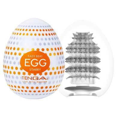 Набір мастурбаторів-яєць Tenga Egg Standard 3 Pack 1 (Wavy, Starry, Cubic) - фото