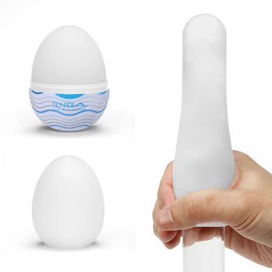 Набір мастурбаторів-яєць Tenga Egg Standard 3 Pack 1 (Wavy, Starry, Cubic) - фото