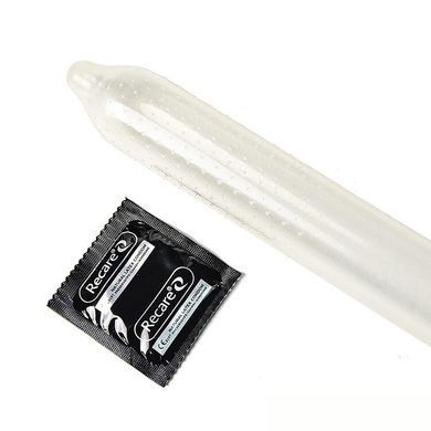 Презервативы с пупырышками с ароматом мороженого Recare Holographic Ice Cream Big Dotted Condoms 12 шт. - фото