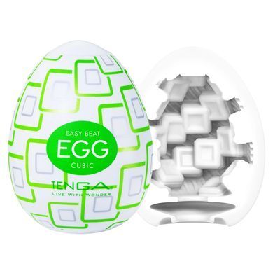 Набір мастурбаторів-яєць Tenga Egg Standard 3 Pack 1 (Wavy, Starry, Cubic) - фото
